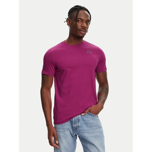 Robe di Kappa T-Shirt Luc 611187W Fioletowy Regular Fit ze sklepu MODIVO w kategorii T-shirty męskie - zdjęcie 184639680