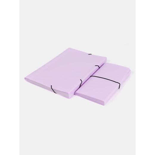 Sinsay - Teczki na dokumenty 2 pack - fioletowy Sinsay One Size Sinsay