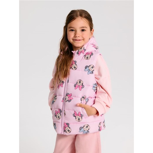 Sinsay - Kamizelka Minnie Mouse - różowy ze sklepu Sinsay w kategorii Kamizelki dziewczęce - zdjęcie 184641013
