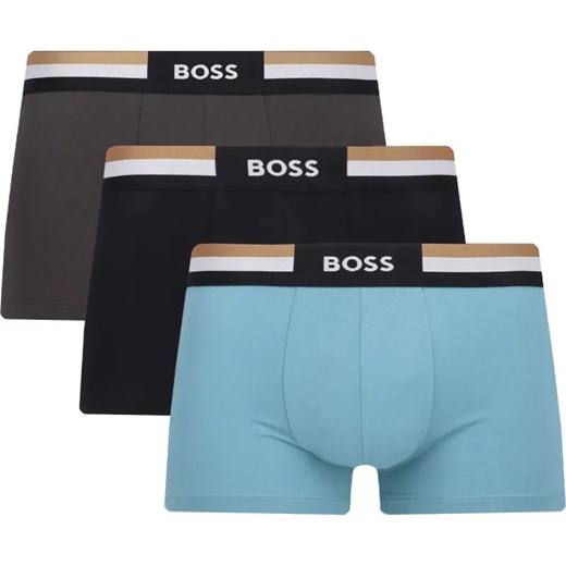 BOSS BLACK Bokserki 3-pack Trunk 3P Motion ze sklepu Gomez Fashion Store w kategorii Majtki męskie - zdjęcie 184641554