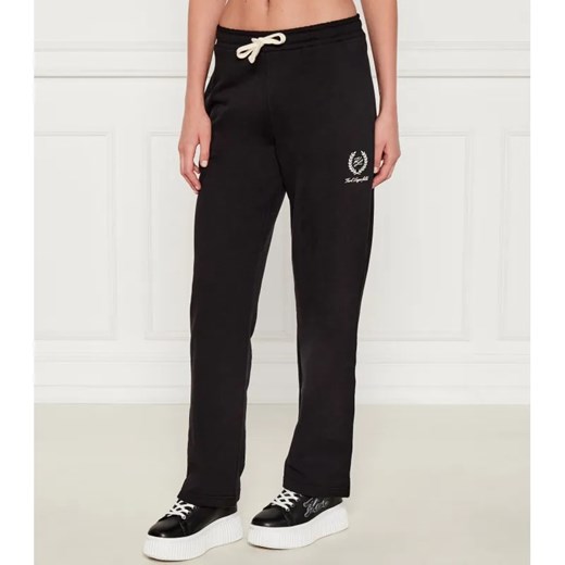 Karl Lagerfeld Spodnie dresowe hotel | Straight fit ze sklepu Gomez Fashion Store w kategorii Spodnie damskie - zdjęcie 184641614