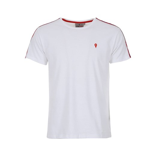 Peak Mountain Koszulka &quot;Craner&quot; w kolorze białym ze sklepu Limango Polska w kategorii T-shirty męskie - zdjęcie 184643081