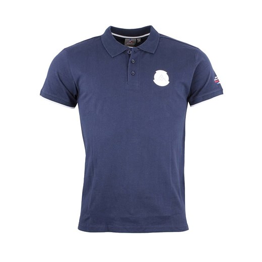 Peak Mountain Koszulka polo w kolorze niebieskim ze sklepu Limango Polska w kategorii T-shirty męskie - zdjęcie 184643122