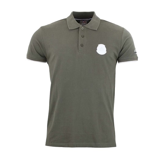 Peak Mountain Koszulka polo w kolorze khaki ze sklepu Limango Polska w kategorii T-shirty męskie - zdjęcie 184643124