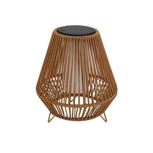 lumisky Lampion solarny &quot;Salomea&quot; w kolorze jasnobrązowym - wys. 35 x Ø 30 cm ze sklepu Limango Polska w kategorii Dekoracje i akcesoria ogrodowe - zdjęcie 184643172