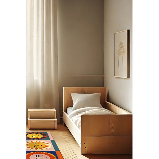 Folkifreckles Dywan &quot;Sun&quot; ze wzorem - 135 x 55 cm Folkifreckles onesize promocyjna cena Limango Polska