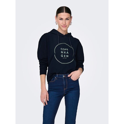 JDY Bluza w kolorze granatowym ze sklepu Limango Polska w kategorii Bluzy damskie - zdjęcie 184643342
