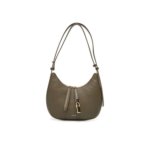 Torebka Furla Goccia S WB01500 BX3353 CN 2810S Zielony ze sklepu eobuwie.pl w kategorii Listonoszki - zdjęcie 184643813