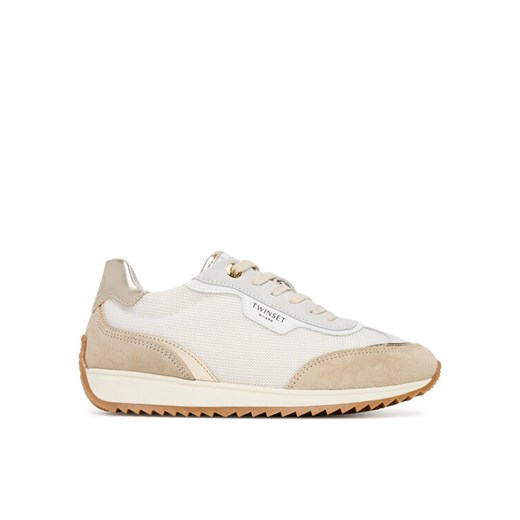 Sneakersy TWINSET 252TCP028 Biały ze sklepu eobuwie.pl w kategorii Buty sportowe damskie - zdjęcie 184643840