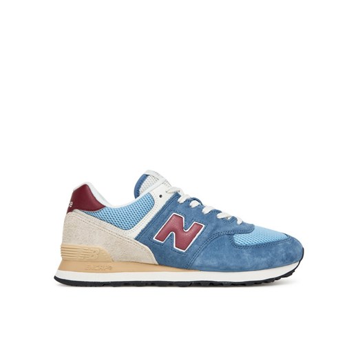 Sneakersy New Balance U574SPR Niebieski ze sklepu eobuwie.pl w kategorii Buty sportowe męskie - zdjęcie 184643870