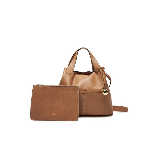 Torebka Furla Primrose M WB01707 HSF000 CN YU500 Brązowy ze sklepu eobuwie.pl w kategorii Torby Shopper bag - zdjęcie 184643903