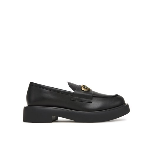 Loafersy LOVE MOSCHINO JA10094G1NIA000038 Czarny ze sklepu eobuwie.pl w kategorii Lordsy damskie - zdjęcie 184643913