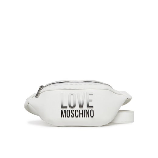 LOVE MOSCHINO Saszetka nerka JC4259PP0MKD0100 Biały ze sklepu MODIVO w kategorii Nerki - zdjęcie 184644610