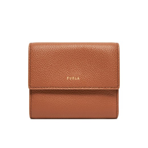 Furla Mały Portfel Damski Goccia M Compact WP00469 BX3036 KH RY000 Brązowy ze sklepu MODIVO w kategorii Portfele damskie - zdjęcie 184644620