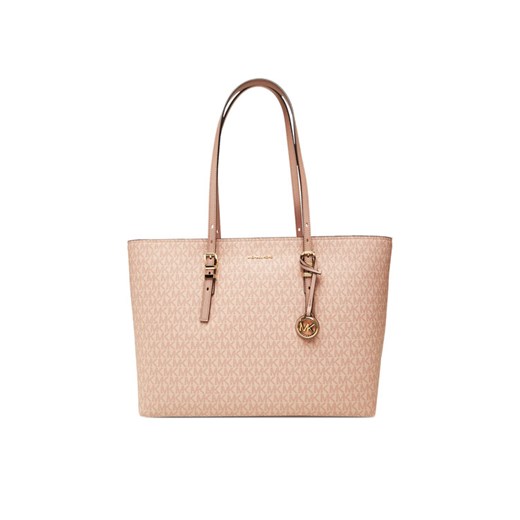 MICHAEL Michael Kors Torebka Quinn 30T5GQNT9V Beżowy ze sklepu MODIVO w kategorii Torby Shopper bag - zdjęcie 184644624