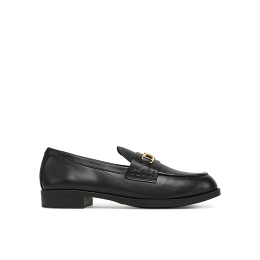LOVE MOSCHINO Mokasyny JA10242G1NIA000035 Czarny ze sklepu MODIVO w kategorii Mokasyny damskie - zdjęcie 184644744