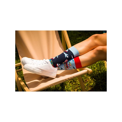 TODO SOCKS Skarpety (2 pary) w kolorze błękitno-granatowym Todo Socks 43-46 okazja Limango Polska