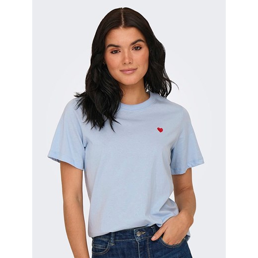 JDY Koszulka w kolorze błękitnym Jdy L Limango Polska wyprzedaż