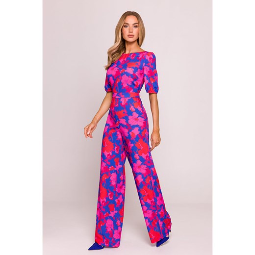 made of emotion Kombinezon w kolorze granatowo-różowym L promocyjna cena Limango Polska