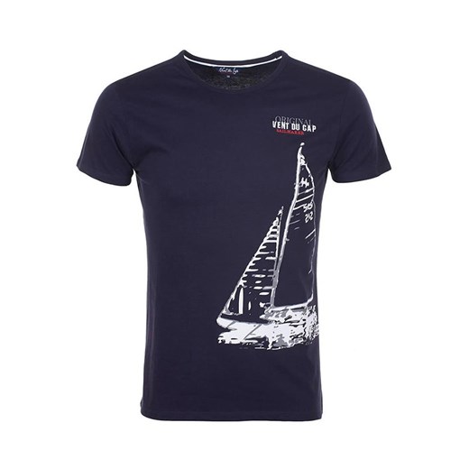 Peak Mountain Koszulka w kolorze granatowym ze sklepu Limango Polska w kategorii T-shirty męskie - zdjęcie 184646451