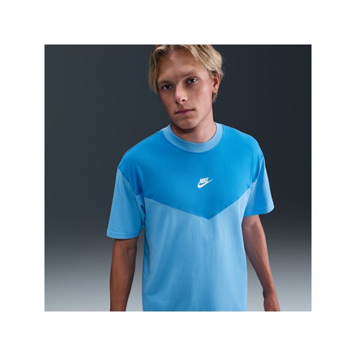 T-shirt męski Nike Sportswear - Niebieski ze sklepu Nike poland w kategorii T-shirty męskie - zdjęcie 184647680