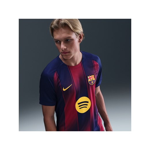 Męska koszulka piłkarska Nike Dri-FIT FC Barcelona Stadium 2025/26 (wersja domowa) – replika - Niebieski ze sklepu Nike poland w kategorii T-shirty męskie - zdjęcie 184647703