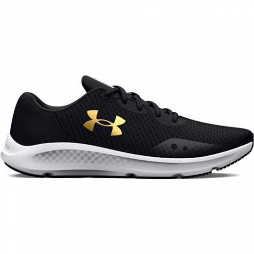 Męskie buty do biegania UNDER ARMOUR UA Charged Pursuit 3 - czarne ze sklepu Sportstylestory.com w kategorii Buty sportowe męskie - zdjęcie 184647770