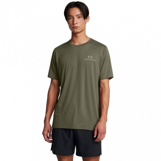Męska koszulka treningowa Under Armour Vanish Energy SS - oliwkowa/khaki ze sklepu Sportstylestory.com w kategorii T-shirty męskie - zdjęcie 184647860