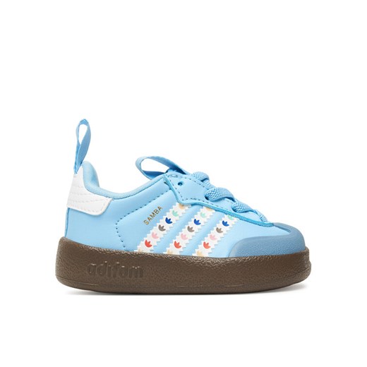 Sneakersy adidas adifom Samba 360 JQ7959 Błękitny ze sklepu eobuwie.pl w kategorii Buty sportowe dziecięce - zdjęcie 184648444