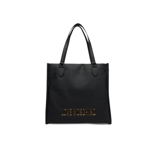 Torebka LOVE MOSCHINO JC4020PP1NKD0000 Czarny ze sklepu eobuwie.pl w kategorii Torby Shopper bag - zdjęcie 184648570