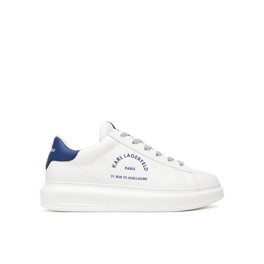 Sneakersy KARL LAGERFELD KL52538K Granatowy ze sklepu eobuwie.pl w kategorii Buty sportowe męskie - zdjęcie 184648594