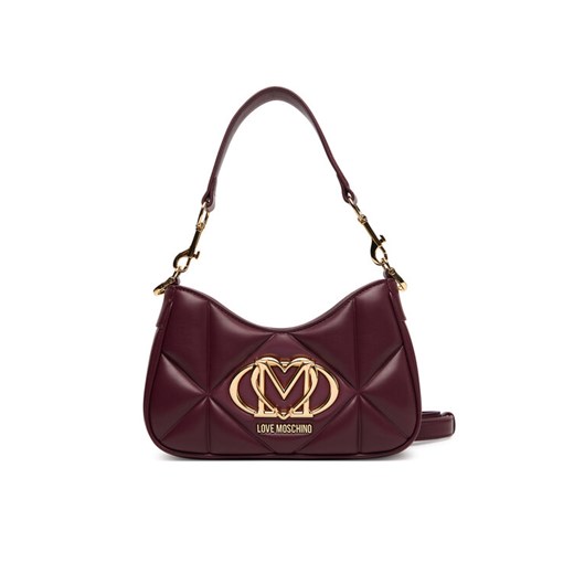 Torebka LOVE MOSCHINO JC4080PP1NLC0552 Bordowy ze sklepu eobuwie.pl w kategorii Torebki damskie - zdjęcie 184648624