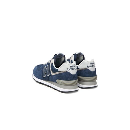 Sneakersy New Balance ML574EVN Granatowy New Balance 40_5 eobuwie.pl