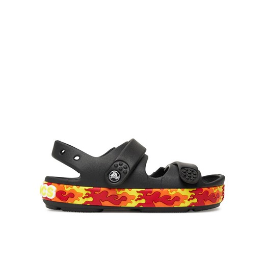 Crocs Sandały Crocband Cruiser Flames Sandal Kids 211268 Czarny ze sklepu MODIVO w kategorii Sandały dziecięce - zdjęcie 184649941