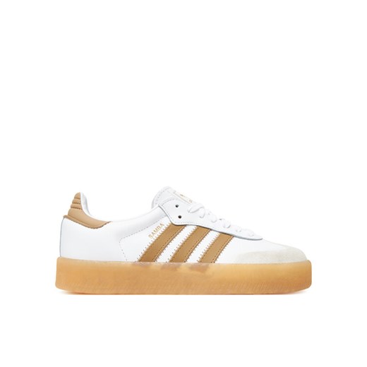 adidas Sneakersy Sambae JQ0982 Biały ze sklepu MODIVO w kategorii Buty sportowe damskie - zdjęcie 184650051