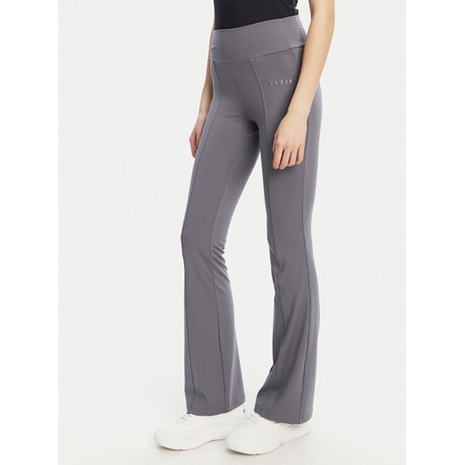 Guess Spodnie dresowe V5RB15 KCD02 Szary Regular Fit ze sklepu MODIVO w kategorii Spodnie damskie - zdjęcie 184650072