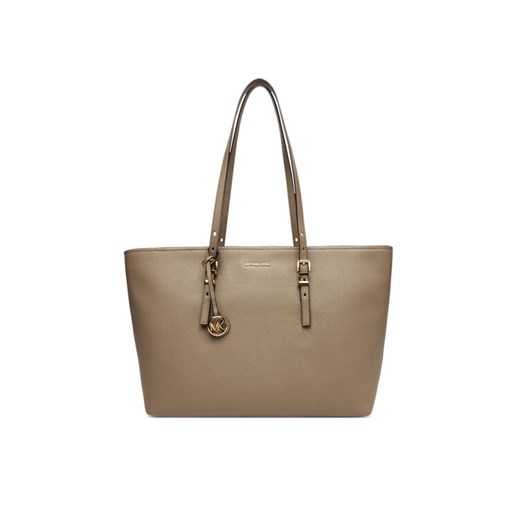 MICHAEL Michael Kors Torebka Quinn 30T5GQNT9L Beżowy ze sklepu MODIVO w kategorii Torby Shopper bag - zdjęcie 184650104