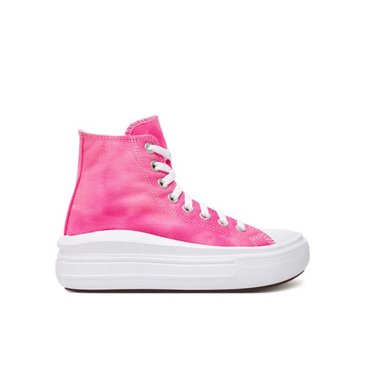 Converse Trampki Chuck Taylor All Star Move Platform A11817C Różowy ze sklepu MODIVO w kategorii Trampki dziecięce - zdjęcie 184650111