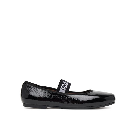 LOVE MOSCHINO Baleriny JA11071G1NII000041 Czarny ze sklepu MODIVO w kategorii Balerinki - zdjęcie 184650134