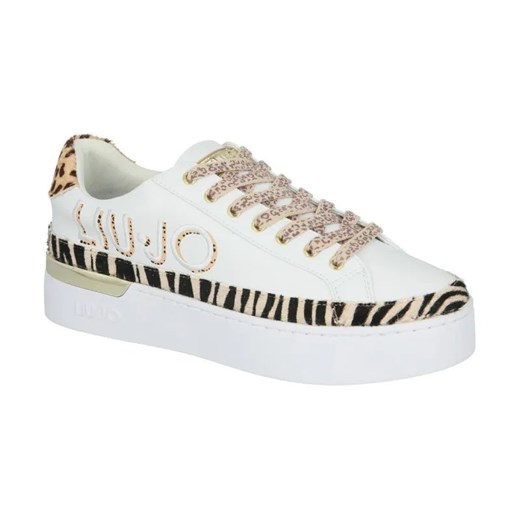 Liu Jo Trampki SILVIA 52 | z dodatkiem skóry ze sklepu Gomez Fashion Store w kategorii Trampki damskie - zdjęcie 184651653
