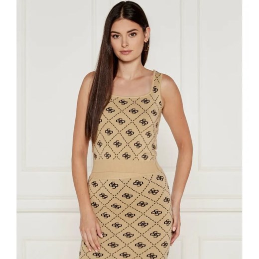 GUESS Top SARAH | Slim Fit | z dodatkiem wełny ze sklepu Gomez Fashion Store w kategorii Bluzki damskie - zdjęcie 184651970