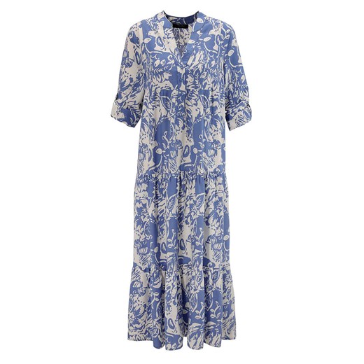 Aniston Sukienka w kolorze błękitno-białym Aniston 36 Limango Polska wyprzedaż