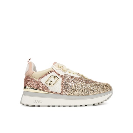 Sneakersy Liu Jo Maxi Wonder 01 BF5009 TX007 Złoty ze sklepu eobuwie.pl w kategorii Buty sportowe damskie - zdjęcie 184652121