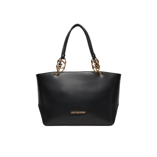 Torebka LOVE MOSCHINO JC4074PP1NLF0000 Czarny ze sklepu eobuwie.pl w kategorii Torby Shopper bag - zdjęcie 184652142