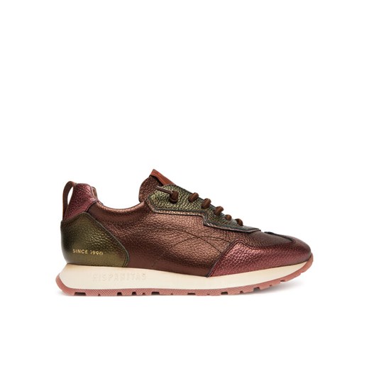 Sneakersy Hispanitas CHI254312 Bordowy ze sklepu eobuwie.pl w kategorii Buty sportowe damskie - zdjęcie 184652193