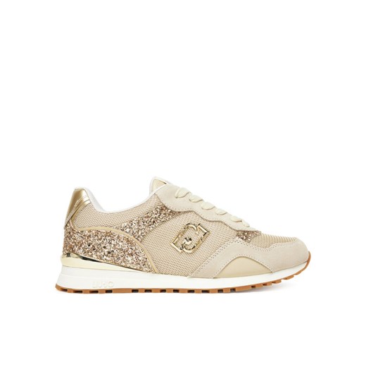 Sneakersy Liu Jo Maxi Wonder Low 02 BF5015 TX493 Beżowy ze sklepu eobuwie.pl w kategorii Buty sportowe damskie - zdjęcie 184652240