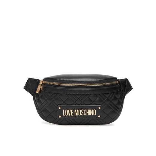 Saszetka nerka LOVE MOSCHINO JC4003PP1NLA0000 Czarny ze sklepu eobuwie.pl w kategorii Nerki - zdjęcie 184652281