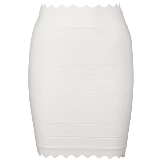 New Look Spódnica mini cream zalando  abstrakcyjne wzory