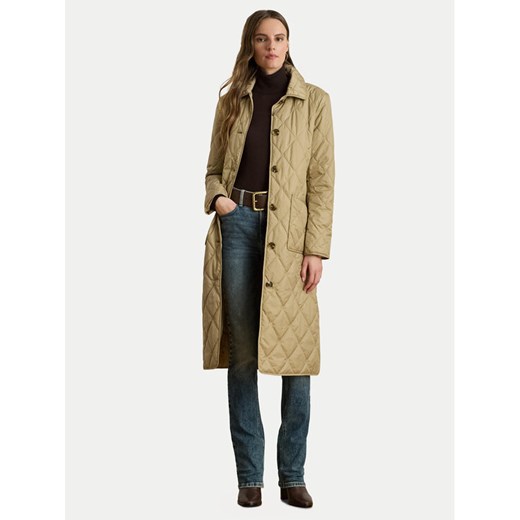 LAUREN RALPH LAUREN Kurtka puchowa 297980103002 Beżowy Straight Fit ze sklepu MODIVO w kategorii Kurtki damskie - zdjęcie 184653393