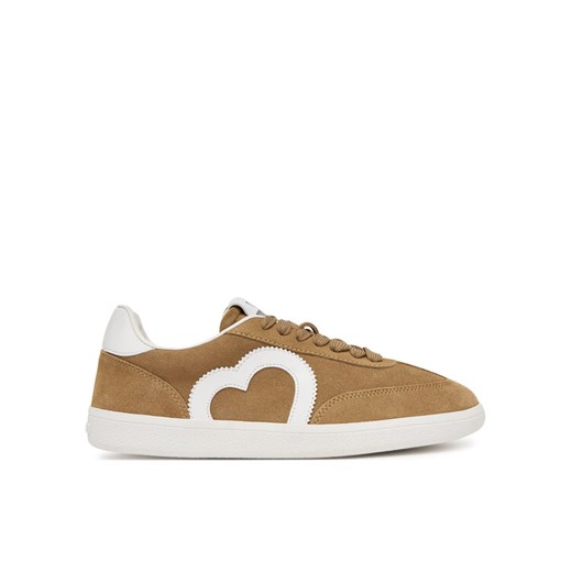 LOVE MOSCHINO Sneakersy JA15112G1NIG010440 Beżowy ze sklepu MODIVO w kategorii Buty sportowe damskie - zdjęcie 184653430